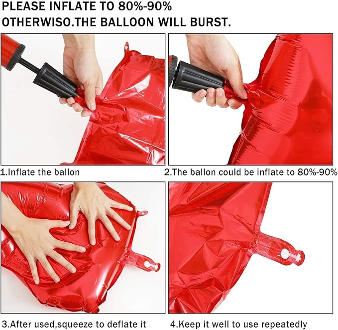 40 Inch Red Number 0 Balloon Large Red Foil Balloon Red 0 Balloons Mylar Helium Balloon for Birthday Party Decorations Girls Boys Baby Shower Wedding Anniversary Decoration