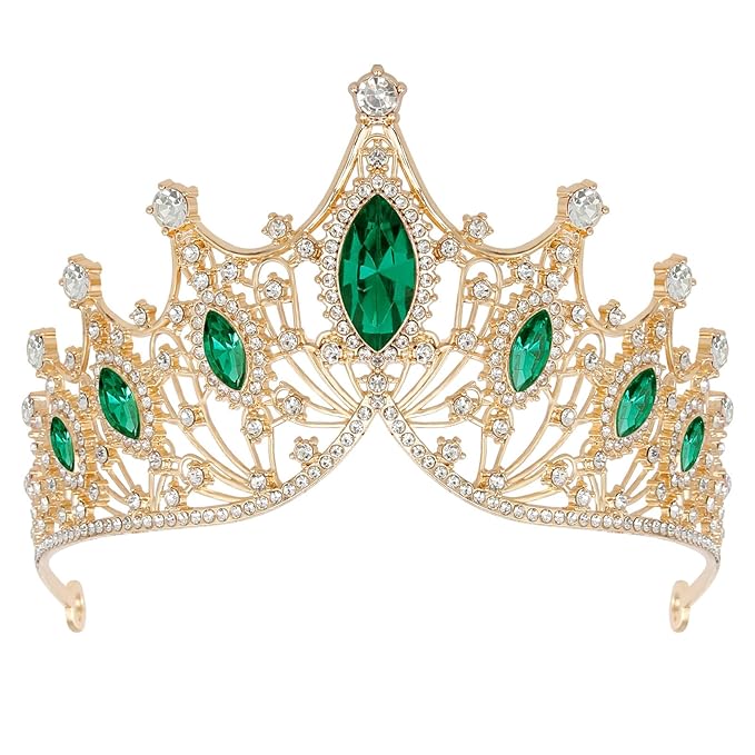 Tiaras Headbands Crown for Women and Girls, Princess Rhinestone Crown for Bridal, Crystal Queen Tiara Head Band Hair Accessories for Prom Wedding and Party