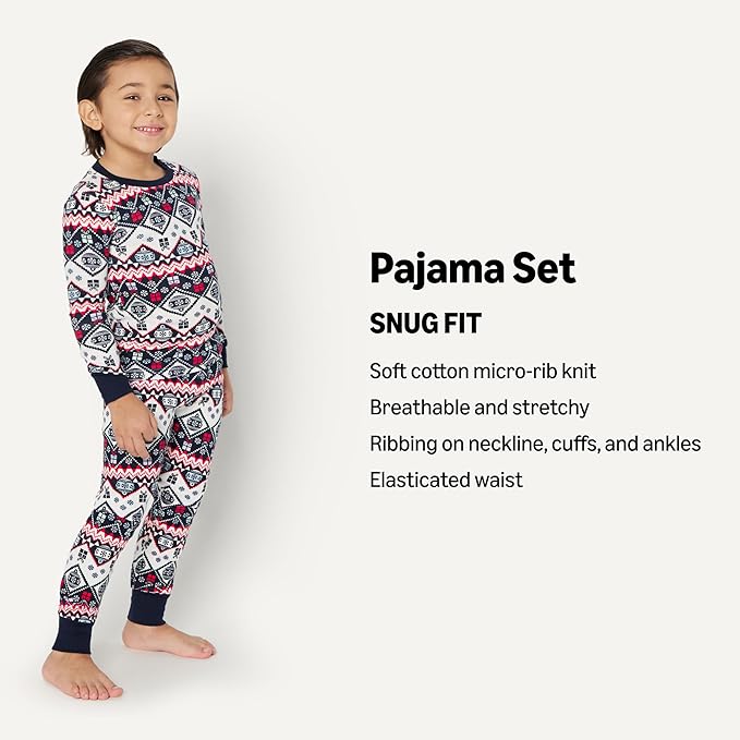 Amazon Essentials Matching Holiday Family Pajama Sets