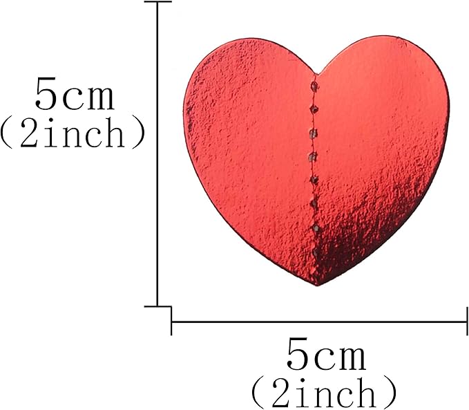 Red Heart Hanging Paper Garlands Decorations - Valentines Wedding Engagement Anniversary Bachelorette Party Ceiling Hangings Bridal Shower Birthday Party Favors Decorations, 52ft