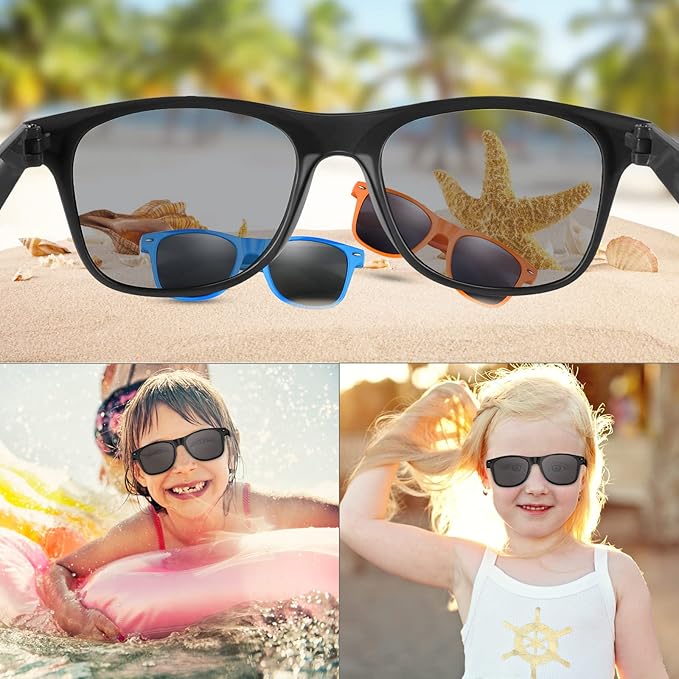 FEPITO Party Sunglasses Kids Sunglasses Bulk for Birthday Party supplies