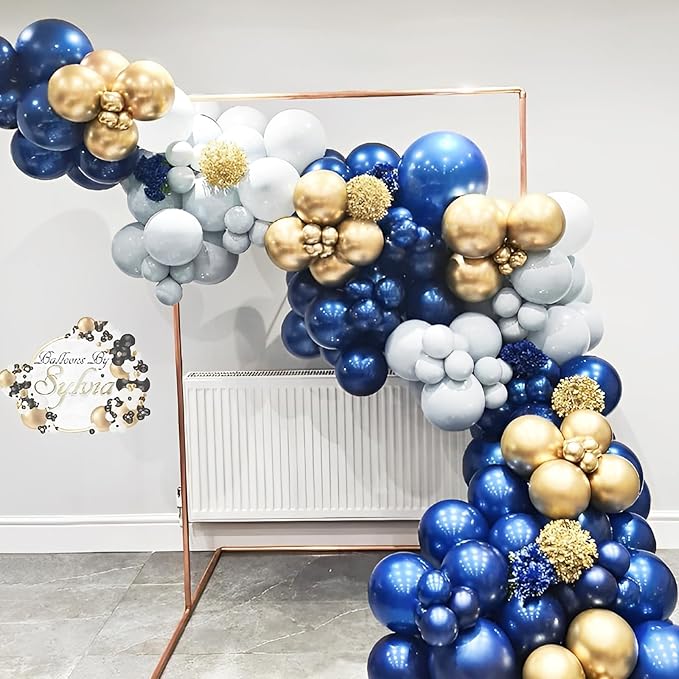 Navy Blue Balloons, 66pack 12inch Dark Blue Latex Party Balloons for Graduation, Wedding, Birthday, Baby Shower, Gender Reveal, Anniversary Party Decorations
