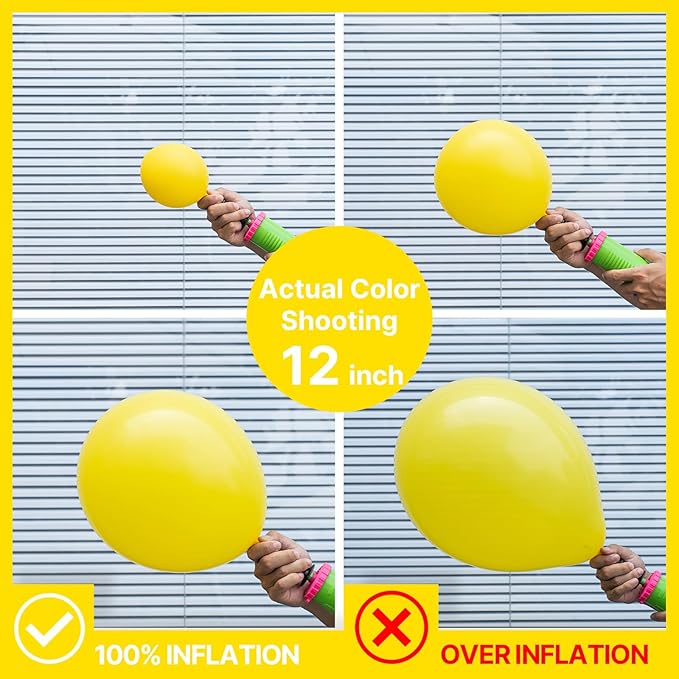 PartyWoo Yellow Balloons 85 pcs Different Sizes of 18 12 10 5 Inch Matte Light Yellow Latex Balloon Arch Kit Garland for Easter Bee Baby Shower Sunflower Birthday Graduation Decorations Yellow-Y55
