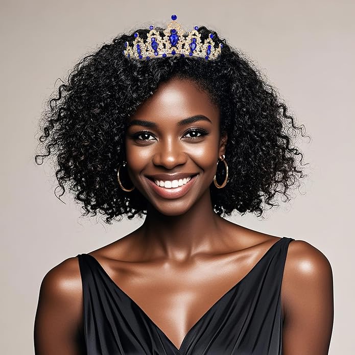 tiaras and crowns for women queen crowns for Women and Girls Crystal Princess Tiaras Rhinestone Tiaras For Wedding Bridal Birthday Prom Pageant Party