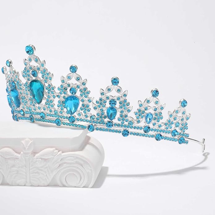 tiaras and crowns for women queen crowns for Women and Girls Crystal Princess Tiaras Rhinestone Tiaras For Wedding Bridal Birthday Prom Pageant Party