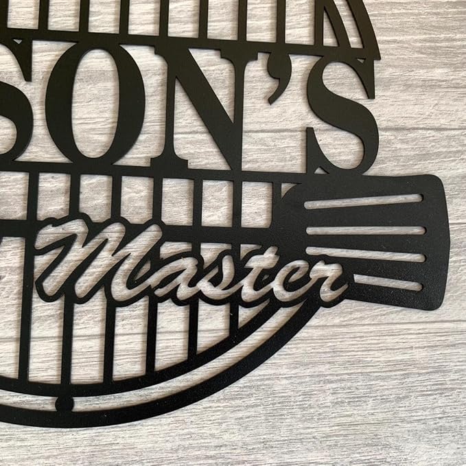 Personalized Metal Barbecue Wall Sign, Custom Barbecues Sign for Outdoor, Large BBQ, Barbecue Metal, Custom BBQ & Grill Signs, Father's Day Gift, Gift for Dad, Grandpa /5