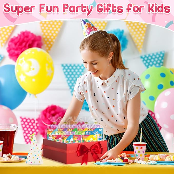 Kids Scratch Art Party Favors Gifts: 24 Pack Rainbow Scratch Notebook Paper Birthday Party Favor Toy Girls Boys Art Craft Kit Summer Classroom Goodie Bags Return Gifts for Birthday Party Favors Bulk