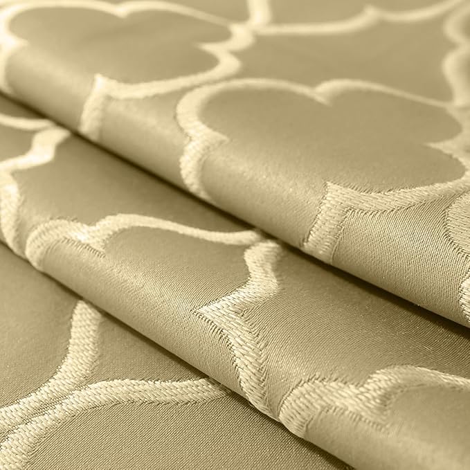 SASTYBALE Autumn Glow Damask Jacquard Tablecloth - 60x120 Inch Rectangle/Oblong (10-12 Seats) - Water Resistant, Wrinkle-Free Durable Fabric - Fall Thanksgiving & Christmas Daily Table Cover