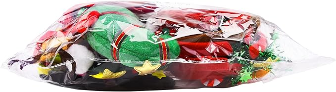 BQTQ 15 Pieces Christmas Headbands Party Hats Headbands for Christmas Holiday Favour