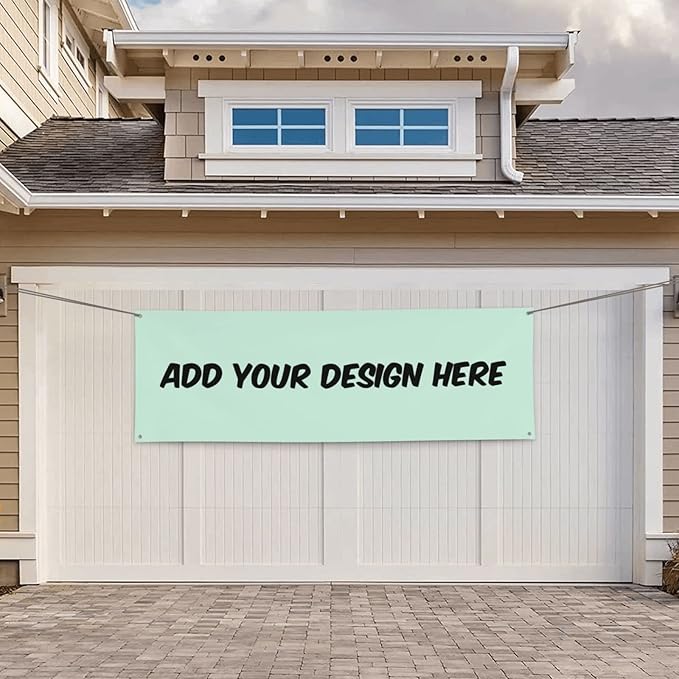 Custom Banners And Signs Customize With Photo Logo Text Personalized Banner For Parties Business Birthday Graduation Indoor Outdoor 24 X 71 Inch