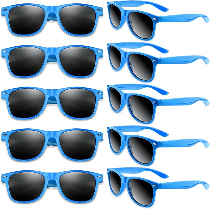 Colorful Party Sunglasses Bulk 20 Packs for Wedding Beach Summer Pool Party Supplies Goodie Bags Stuffers