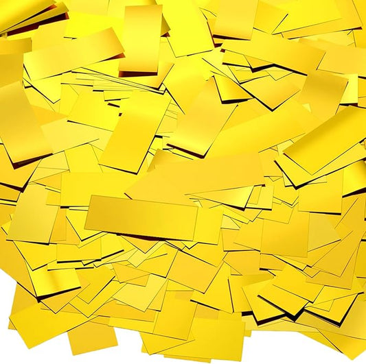 Sumind 1000 Grams Gold Silver Large Metallic Confetti Rose Glitter Throwable Table Scatter Foil Confetti for Wedding Birthday Party Baby Shower Graduation Christmas Celebrations