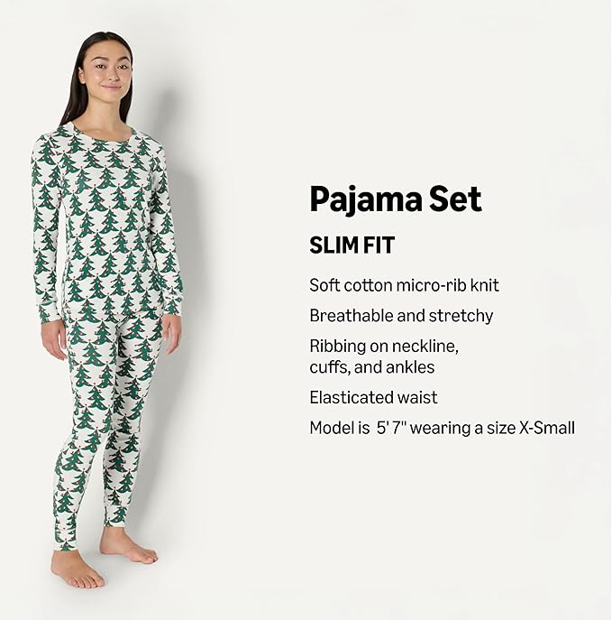 Amazon Essentials Matching Holiday Family Pajama Sets