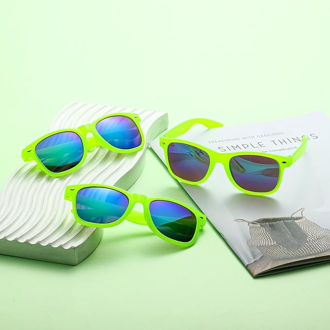 Eyegla Sunglasses Bulk Adults Party Sunglasses 80s Shades Eyewear Party Favors Glasses 10/20 Pack
