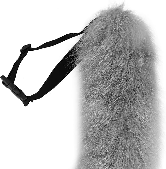 Faux Fur Furry Animal Cat Fox Tail for Halloween Party Cosplay Costume Accessories