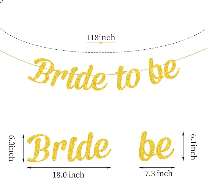 White-Gold Champagne Bridal-Shower Party Decorations - 27pcs Tissue Pom Poms Streamers,Bride to Be Banner,Bachelorette Tassel Garland Decor Panduola