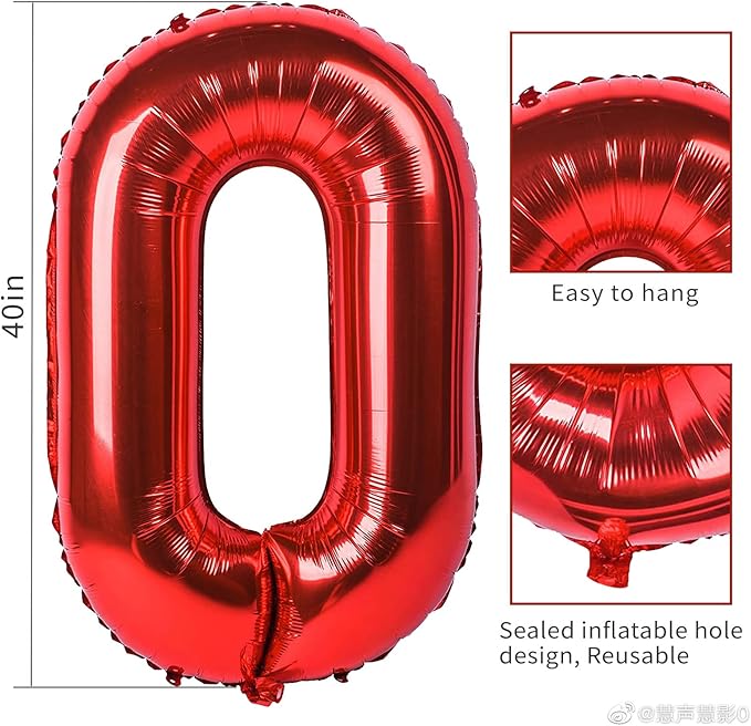 Smlpuame 40 inch Number Balloon 0-9 Green Large Number 15 Balloons,Digital Balloons for Birthday Party Celebration Decorations Supplies, Helium Foil Number Balloons for Wedding Anniversary