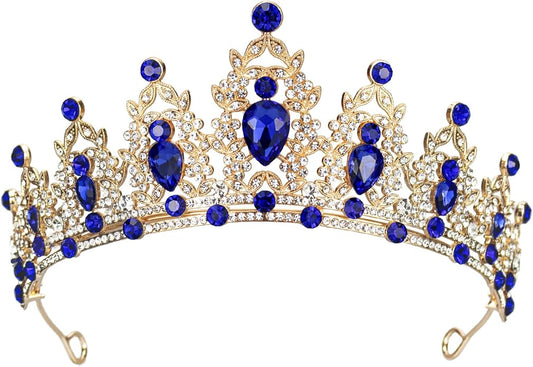 tiaras and crowns for women queen crowns for Women and Girls Crystal Princess Tiaras Rhinestone Tiaras For Wedding Bridal Birthday Prom Pageant Party
