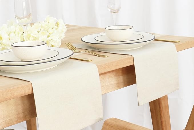PurpleEssences Set of 12 Cloth Dinner Napkins 100% Cotton 18x18 Inch - Soft Durable Washable - Ideal for Farmhouse Party Christmas Holiday Winter - Perfect Everyday Use Table Linen - Royal Linen