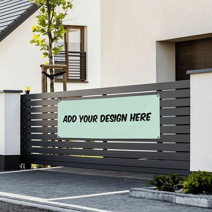 Custom Banners And Signs Customize With Photo Logo Text Personalized Banner For Parties Business Birthday Graduation Indoor Outdoor 24 X 71 Inch