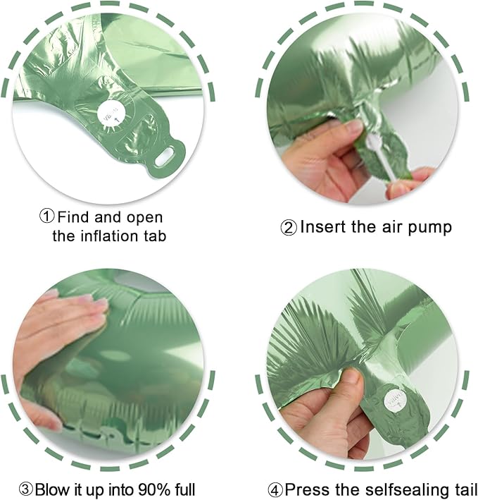 Sage Green 40 Inch Large Number 5 Birthday Balloon, Five 5th 15 25 35 50 55 Birthday Celebration Decorations, Oliver Green Foil 5 Mylar Helium Balloons Girl Boy Anniversary Party Supplies