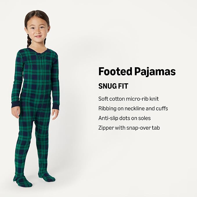 Amazon Essentials Matching Holiday Family Pajama Sets