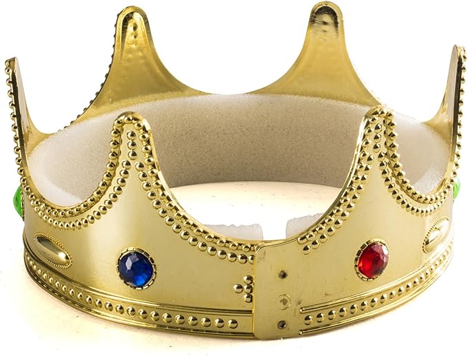 Tigerdoe King Crown and Scepter - King Costume Accessories - Dress Up - Costume Accessories