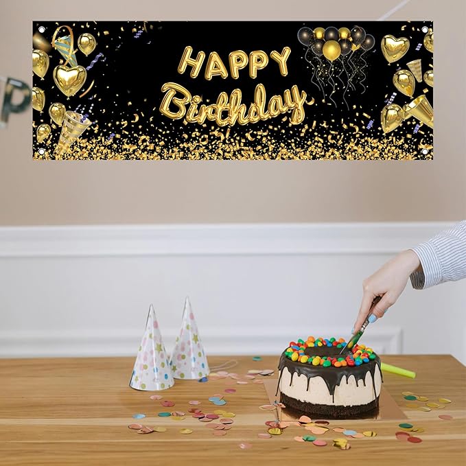 Custom Banners And Signs 6x2 Ft,Personalized Banner With Photo/Text, Banners Customized For Business Birthday Graduation Parties Indoor Outdoor