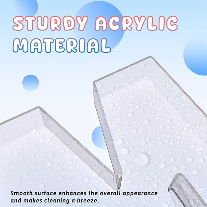 11" Acrylic Number Charcuterie Board Box, Reusable Fillable Number Cake Candy Dish Display Serving Tray for Birthday Anniversary Party Decoration (9)