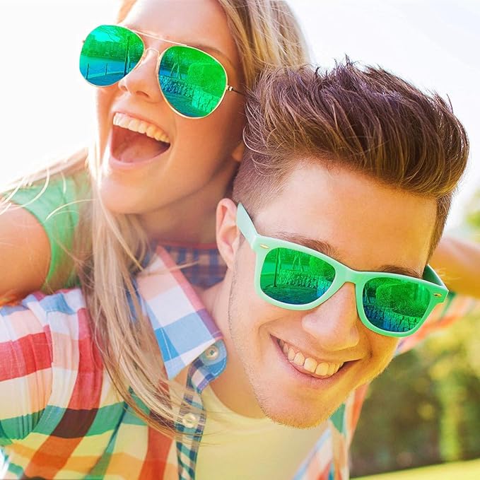 Eyegla Sunglasses Bulk Adults Party Sunglasses 80s Glasses Shades for Party Favors 8/10/20/30Pack
