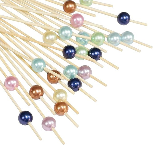 Cocktail Picks for Appetizers, Toothpicks for Appetizers, 100PCS Cocktail Toothpicks for Drinks, Appetizer Skewers for Charcuterie Cups Board