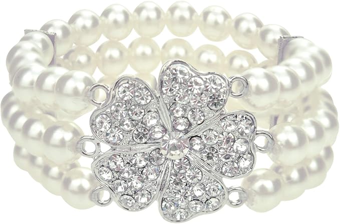 DRESHOW 1920s Great Gatsby Accessories for Women Flapper Headpiece Headband Gloves Costume Harlem Nights Accessories Set