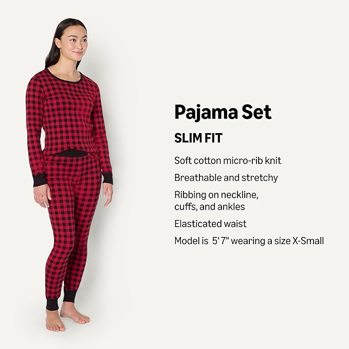 Amazon Essentials Matching Holiday Family Pajama Sets