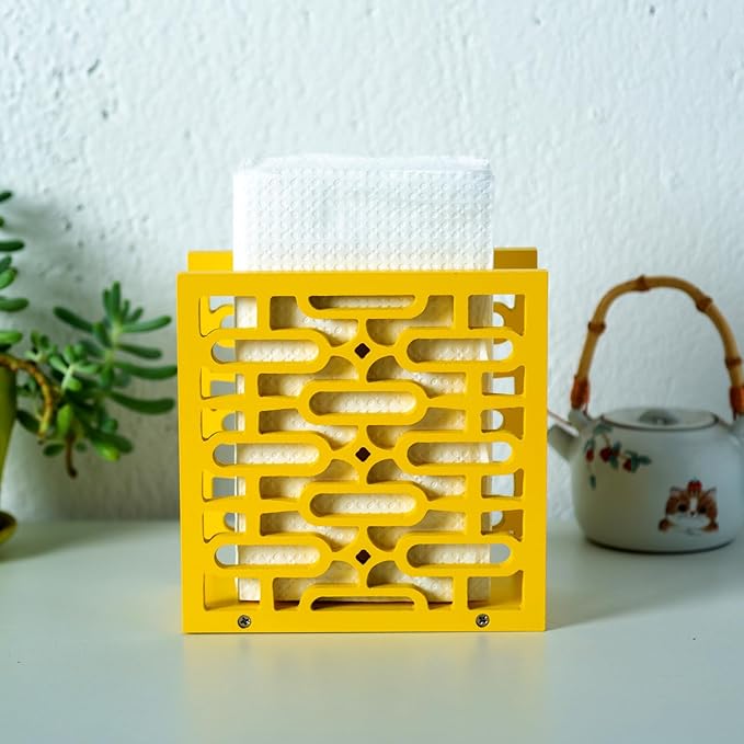 Mid-Century Modern Retro Star Napkin Holder - Atomic Oval Geometric Kitchen Decor - 1960s 50s Atomic Era Gift Unique Handcrafted Wood - Farmhouse Table Vertical Rustic Restaurant Vintage Style