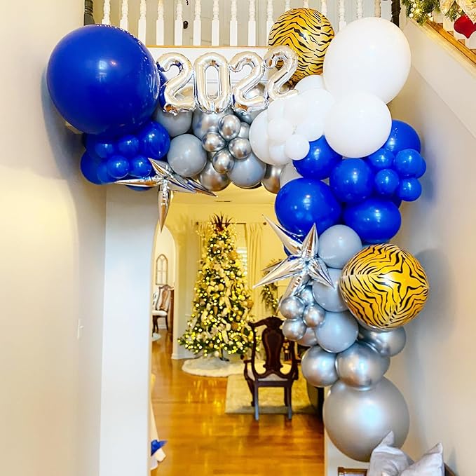 Royal Blue Balloons, 66pack 12inch Blue Latex Party Balloons for Graduation, Wedding, Birthday, Baby Shower, Gender Reveal, Anniversary Party Decorations