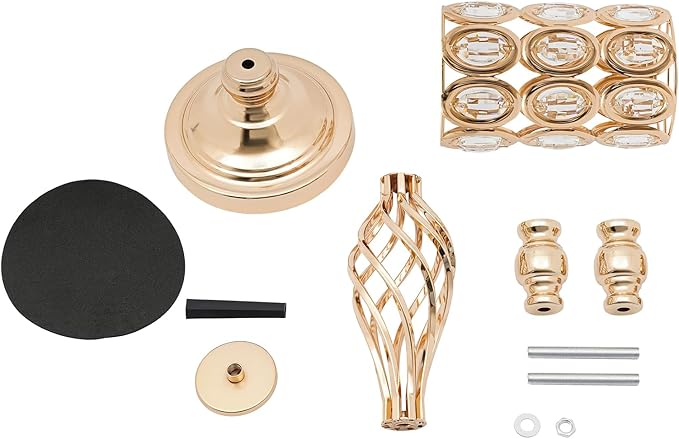 Wedding Centerpieces Gold Vases,10PCS Metal Flower Candle Holder,Wedding Vase for Tables,Crystal Flower Vase Metal Flowers Stand for Party Tables Decorations