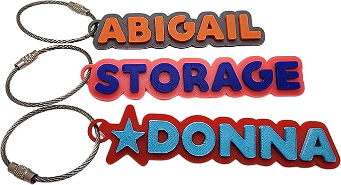 Personalized 3D Keychain
