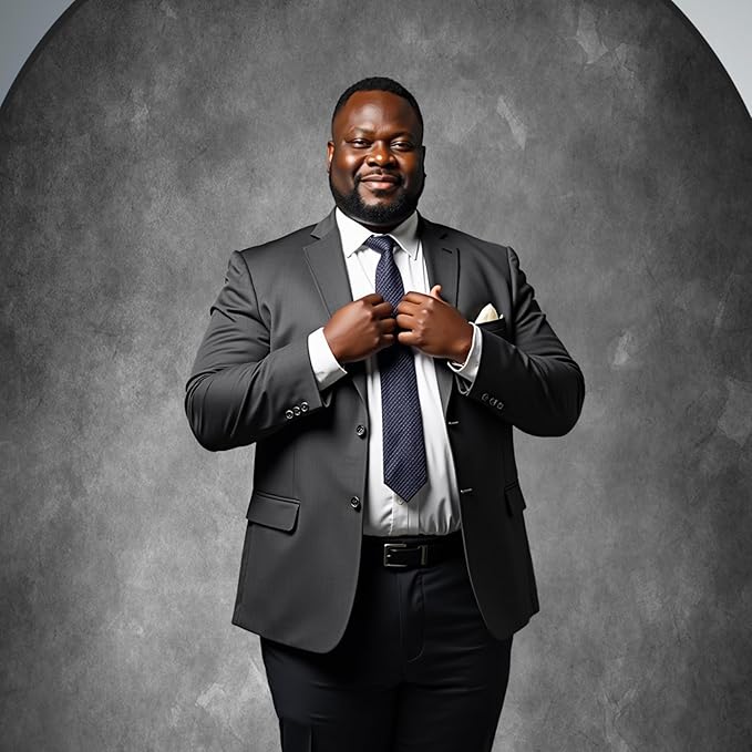 Kate Collapsible Backdrop Pop Up Photo Backdrops Grey Blue Portable for Headshot, for Portrait Photography, for Video, 5x6.5ft