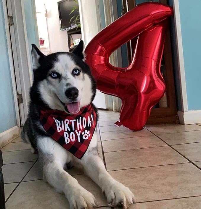 40 Inch Red Number 4 Balloon Large Red Foil Balloon Red 4 Balloons Mylar Helium Balloon for 4th Birthday Party Decorations Girls Boys Baby Shower Wedding Anniversary Decoration