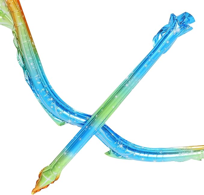SUPVOX Butterfly Wing Bow Arrow Balloons Party Decoration Supplies for Birthday Cosplay Photography Props Bright Color DIY Crafting Kit