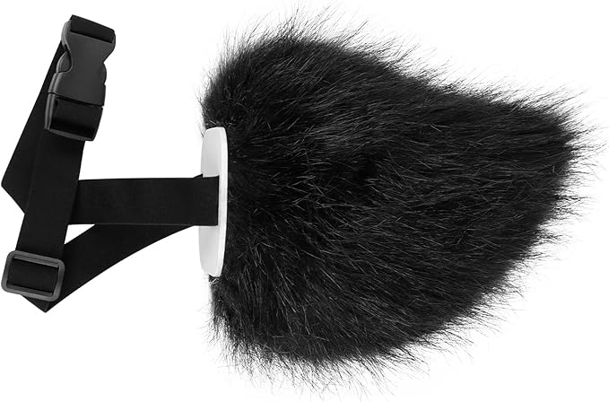 Adolala Plush Faux Fur Bunny Tail Cosplay Rabbit for Halloween Christmas Easter Costume Accessories