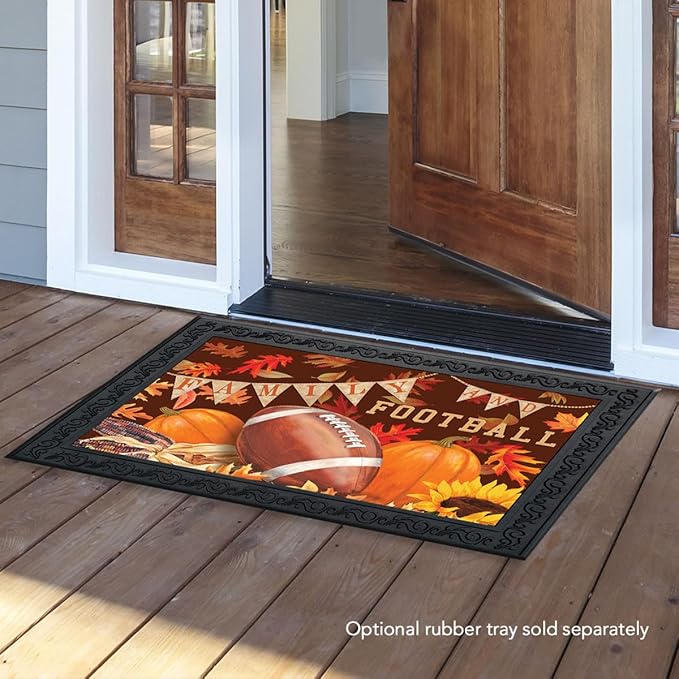 Briarwood Lane Family & Football Fall Doormat