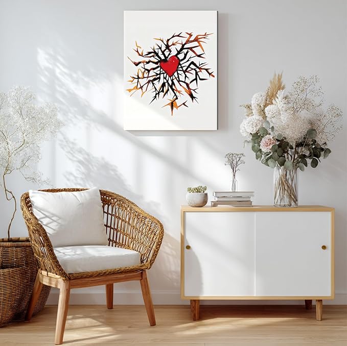 Framed Halloween Canvas Wall Art for Living Room Decoration Novel Design Modern Artwork Canvas pictures for wall decor, Halloween and Christmas gifts