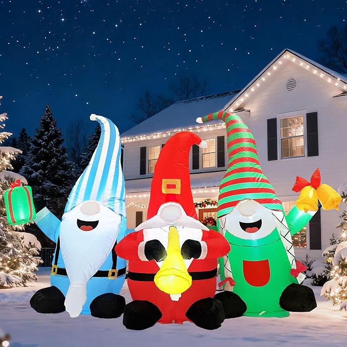 Christmas Inflatables Outdoor Decorations Blow Up Yard Decor