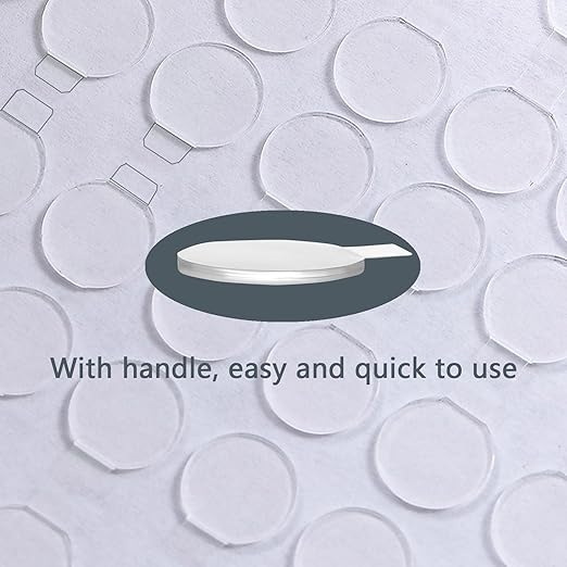 Adhesive Stick dots Two-Sided Sided Mounting Putty Stick Tack for Wall Hanging Crafts Balloons Festival Party Decorations,Clean Removable(0.4"*0.4"-400)