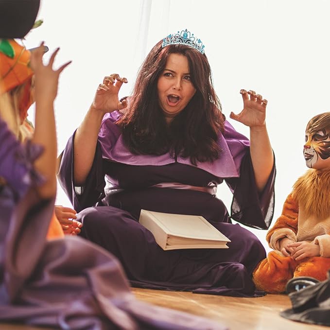 Birthday Crowns for Women, Tiaras and Crown for Women, Tiara for Women Birthday Queen, Birthday Crown and Sash for Women, Blue Rhinestone Queen Tiara with Birthday Girl Sash, Birthday Princess Tiara