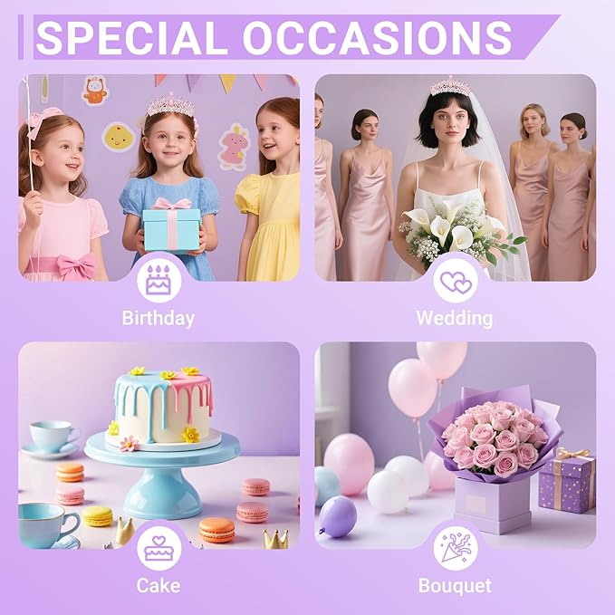 Tiara Crown for Women, Queen Tiara for Birthday Prom Bridal Party Custome Pink