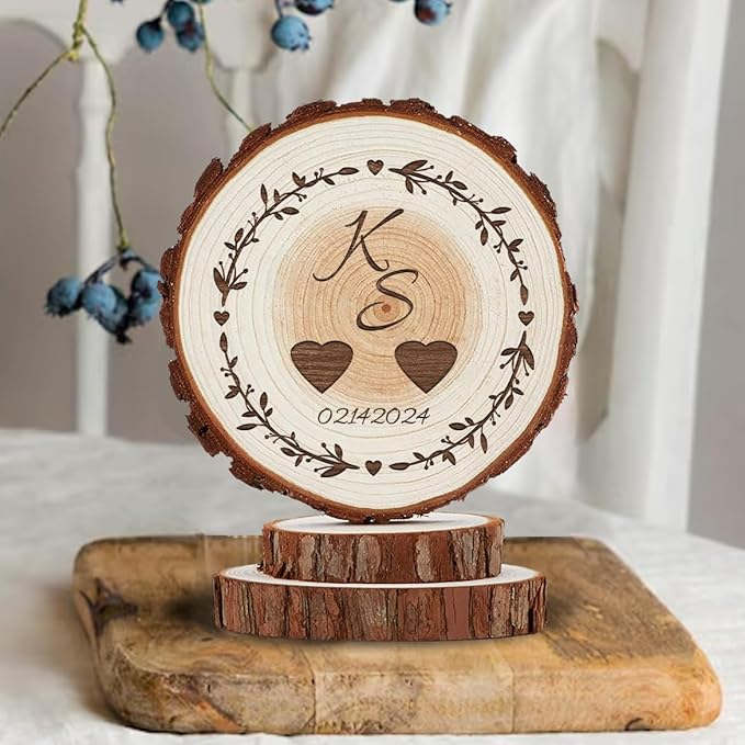 Rustic Wedding Cake Topper - Personalized Wedding Decorations - We Still Do Cake Topper Mr & Mrs - Bride/Engagement/Bachelorette Party Picks, Anniversary Party Cake Decor Wooden