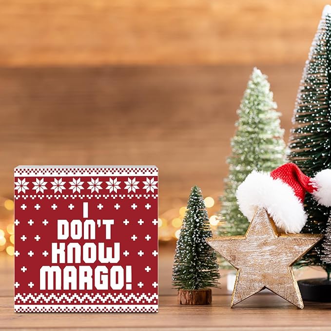 Christmas Vacation Movie Holiday Decor for Home Bathroom Christmas Vacation Decorations for Office Xmas Vacation Decor Xmas Vacation Signs 5 x 5 Inch