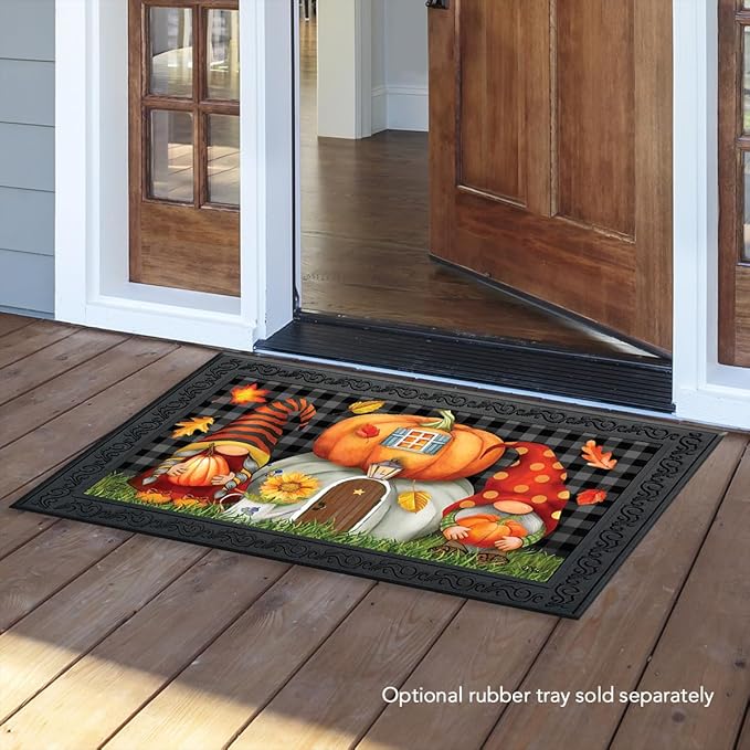 Briarwood Lane Fall Gnome Home Humor Doormat